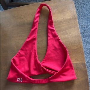 CSB Red Sports Bra